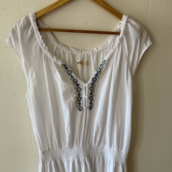 Hollister Boho longline Embroidered Top - Picture 5 of 10